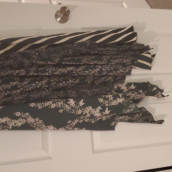 BCBG Maxazria Mixed Print Assymetric Dress - Picture 6 of 7